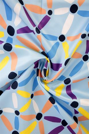 Vivi Twill Scarf Indigo