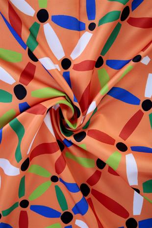 Vivi Twill Scarf Orange