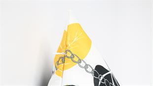 Yaprak Desenli Siyah Süet Yastık /Kırlent Kılıfı 48x48 cm