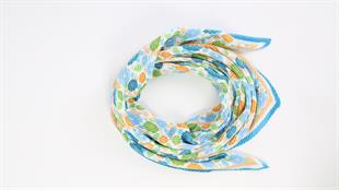 Zedya Pilise Soft Eşarp Turkuaz