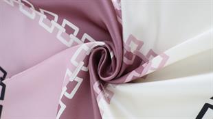 Zincir Desen İthal İpek Saten Eşarp