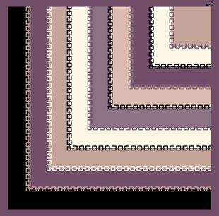 Zincir Desen İthal İpek Saten Eşarp