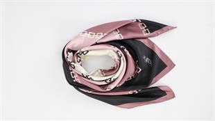 Zincir Desen İthal İpek Saten Eşarp