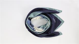 Zincir Desen İthal İpek Saten Eşarp