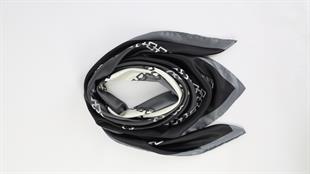 Zincir Desen İthal İpek Saten Eşarp