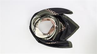 Zincir Desen İthal İpek Saten Eşarp