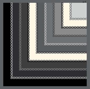 Zincir Desen İthal İpek Saten Eşarp