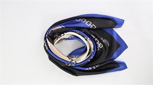 Zincir Desen İthal İpek Saten Eşarp