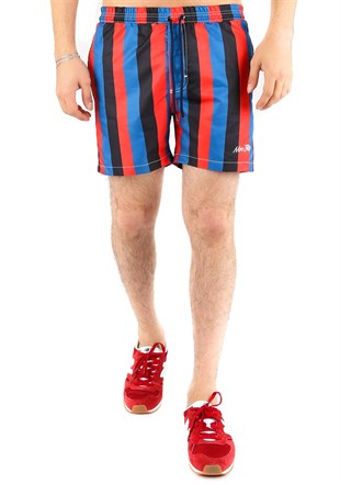 Madmext Striped Swim Wear Short 2365