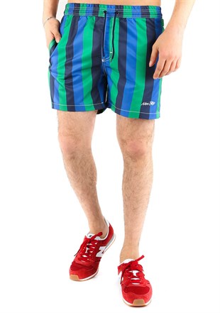Madmext Striped Swim Wear Short 2365