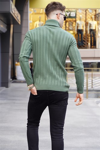 Light Khaki Knitwear Sweater 5764