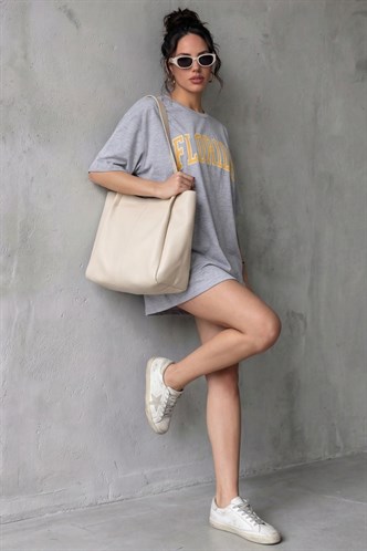 Yellow Printed Shorts Outfit MG1543 