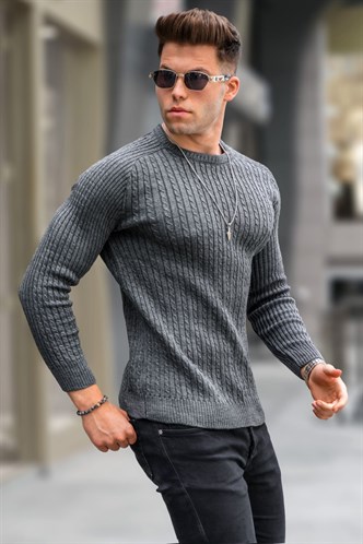 Anthracite Knitwear Sweater 5760