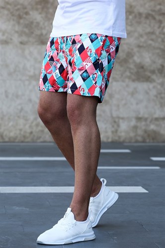 Madmext Printed Swim Wear Short  2652