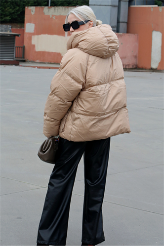 Bej Oversize Cepli Mont MG1358