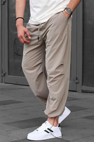 Bej Regular Fit Erkek Paraşüt Pantolon 6504