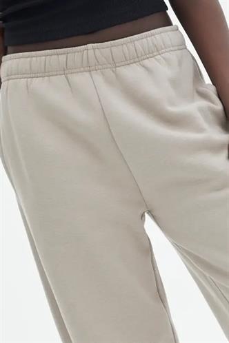 Bej  Wide Leg Basic Eşofman Altı MG1916