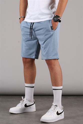 Beyaz-Mavi-Bordo Regular Fit 3lü Şort Seti 5790