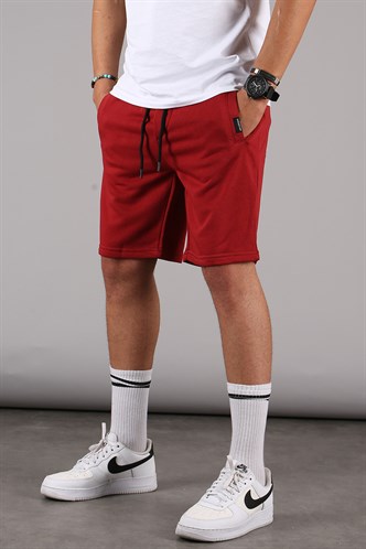 Beyaz-Mavi-Bordo Regular Fit 3lü Şort Seti 5790