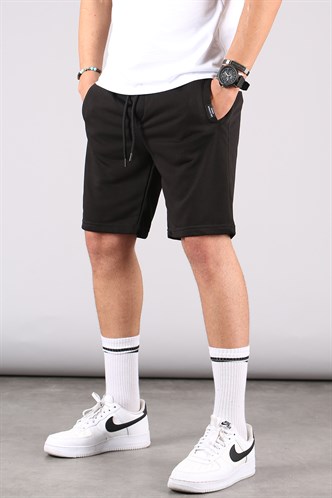 Beyaz-Siyah-Füme Regular Fit 3lü Şort Seti 5790