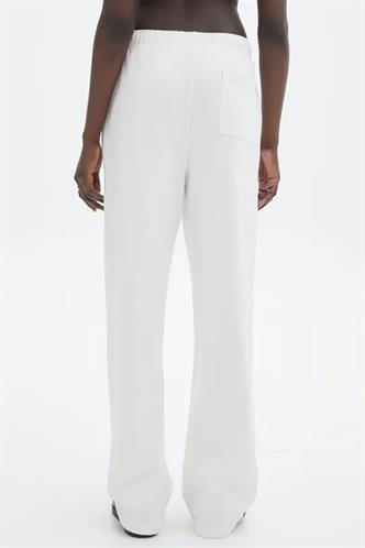 Beyaz Wide Leg Basic Eşofman Altı MG1916