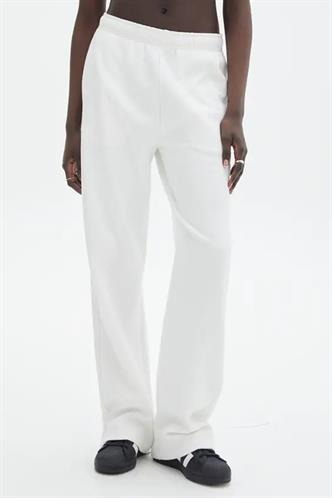 Beyaz Wide Leg Basic Eşofman Altı MG1916