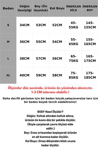Füme Bisiklet Yaka Basic Uzun Kollu Body MG1701