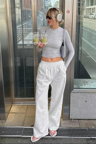 Gri Basic Slim Kadın Body MG1994