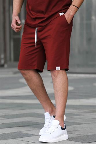 Bordo Basic Erkek Şort 6501
