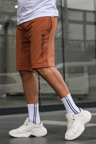 Camel Erkek Baskılı Kapri Şort 5403