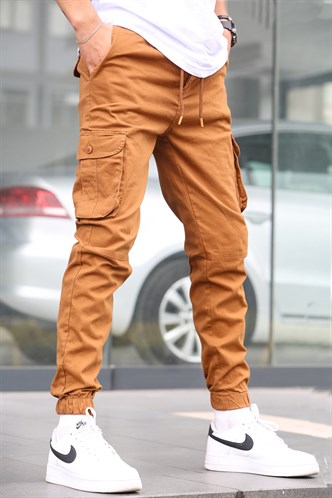Camel Slim Fit Jogger Pantolon 5740