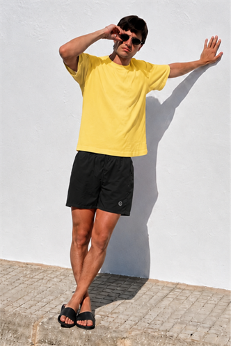 Madmext Siyah Basic Deniz Şortu 4262