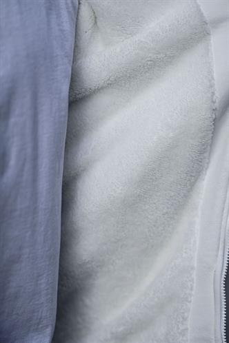 Ekru Baskılı Fermuarlı Erkek Sweatshirt 6155