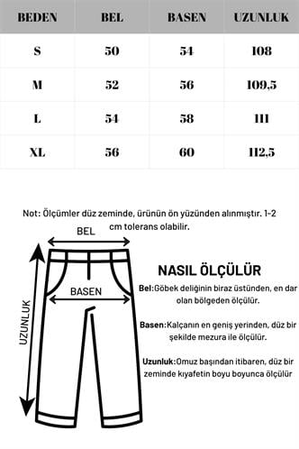 Bej  Yumuşak Dokulu Palazzo Jogger Kadın Eşofman Altı MG2122