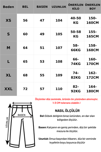 Beyaz Bol Paça Kadın Eşofman Altı MG2279
