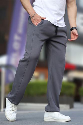 Füme Geniş Kesim Düz Paça Eşofman Altı 6550