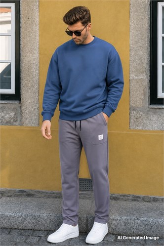 Füme Erkek Basic Eşofman Altı 6536