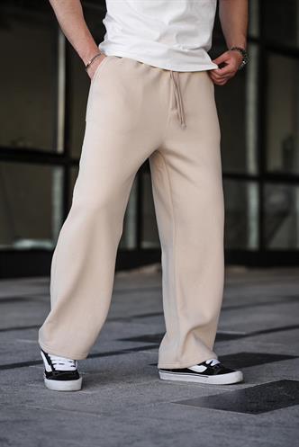 Bej Rahat Kesim Erkek Eşofman Altı E6578