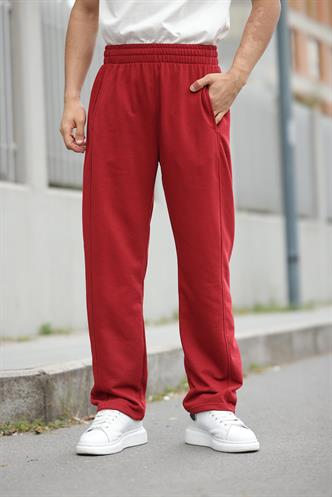  Madmext Bordo Rahat Kesim Erkek Eşofman Altı E6560