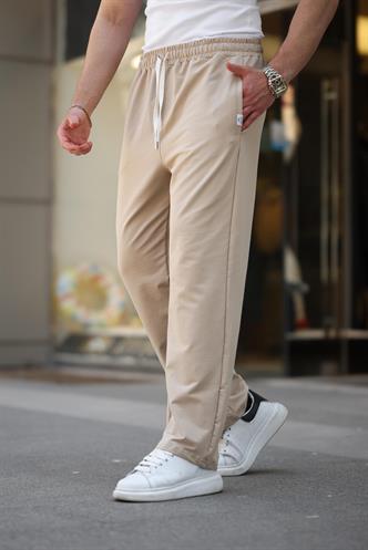 Bej Rahat Kesim Erkek eşofman Altı E6575