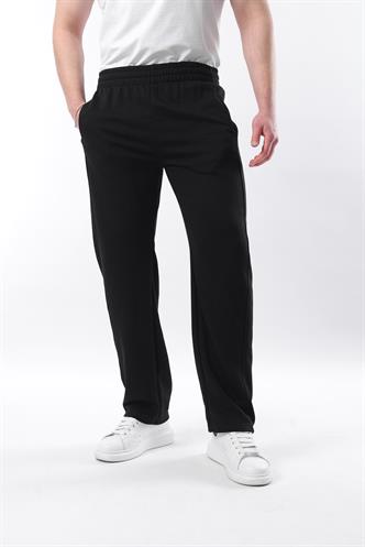  Madmext Siyah Rahat Kesim Erkek Eşofman Altı E6560