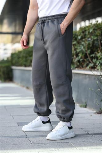 Füme Rahat Kesim Paçası Lastikli Erkek Eşofman Altı E6579