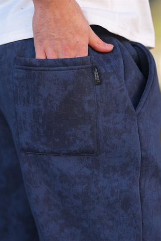 Lacivert Batik Desenli Jogger Eşofman Altı E6582