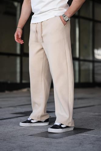 Bej Rahat Kesim Erkek Eşofman Altı E6578