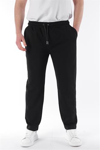 Siyah Beli Ayarlanabilir Eşofman Altı 6554