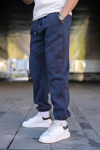 Lacivert Batik Desenli Jogger Eşofman Altı E6582