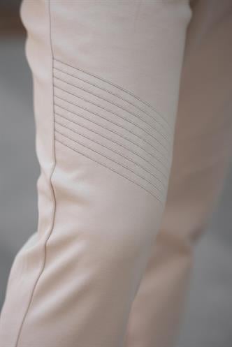 Bej Manşetli Erkek Eşofman Altı E6570