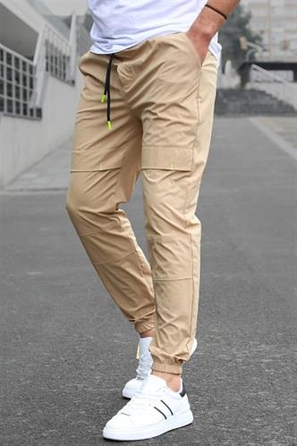 Erkek Basic Camel Eşofman Altı 5412