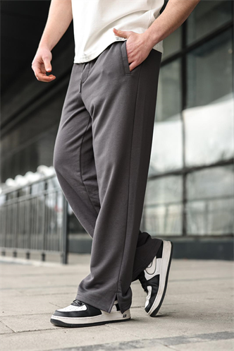 Füme Bol Paça Erkek Eşofman Altı E6587