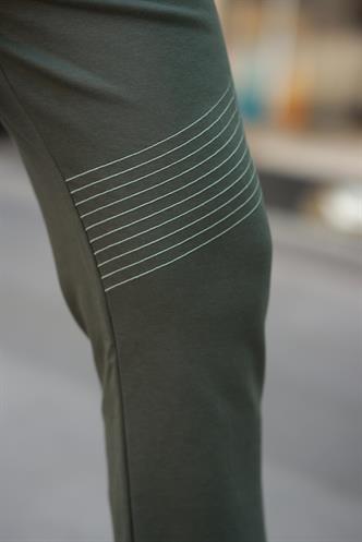 Haki Manşetli Erkek Eşofman Altı E6570